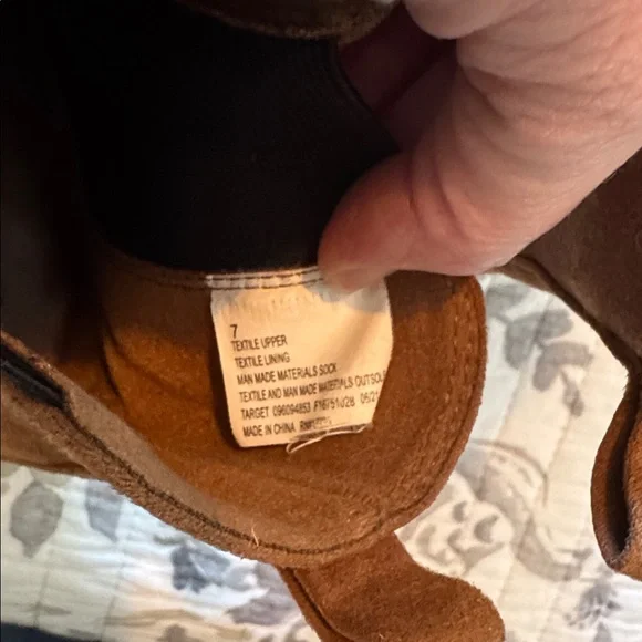 Camel Brown Suede Chelsea Boots - Picture 6 of 6